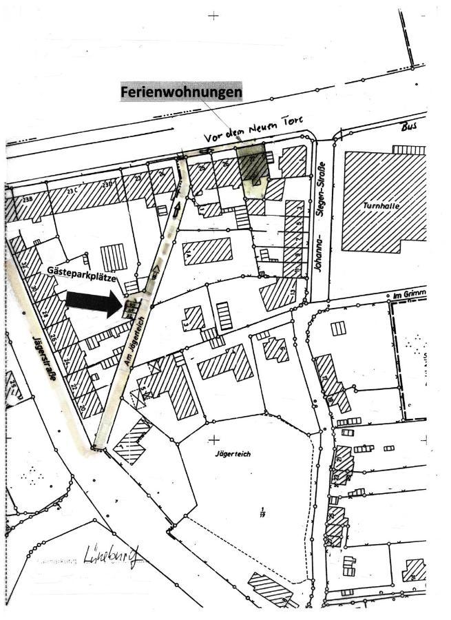 Stadtgaertchen Lüneburg Dış mekan fotoğraf